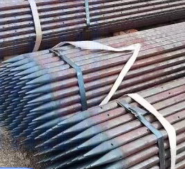 汕头超前小导管预埋钢管出尖打孔焊倒刺无缝焊管厂